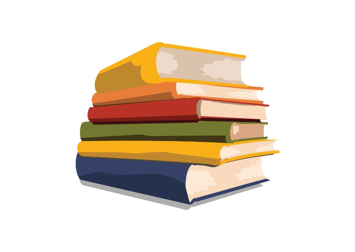Dessin d'une pile de livres